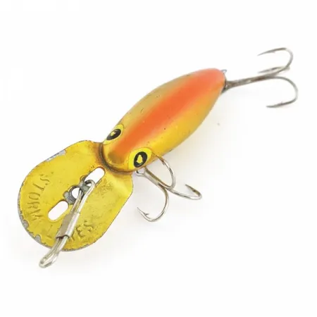 Storm Hot'N'Tot Thin Fin Wobler, Złoty, 6.5 g, Metalowy ster, #24569