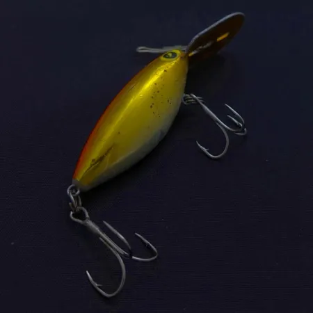 Storm Hot'N'Tot Thin Fin Wobler, Złoty, 6.5 g, Metalowy ster, #24569