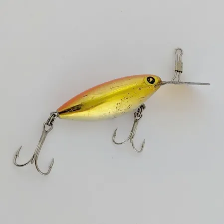 Storm Hot'N'Tot Thin Fin Wobler, Złoty, 6.5 g, Metalowy ster, #24569