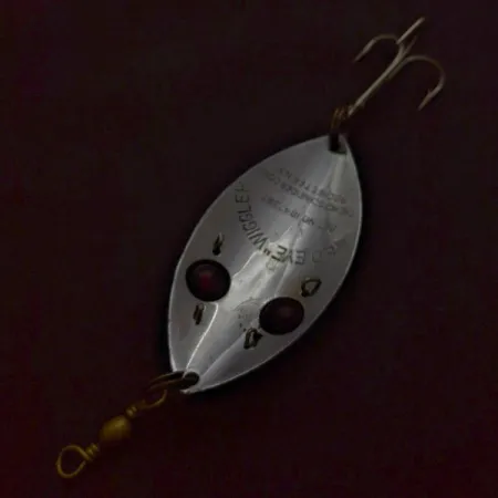 Hofschneider Red Eye Wiggler Wahadłówka, Srebro, 25 g, Oczy, #24579