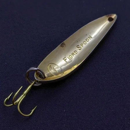 Acme Fiord Spoon, złota, 7 g, logo błyskawica, #24580