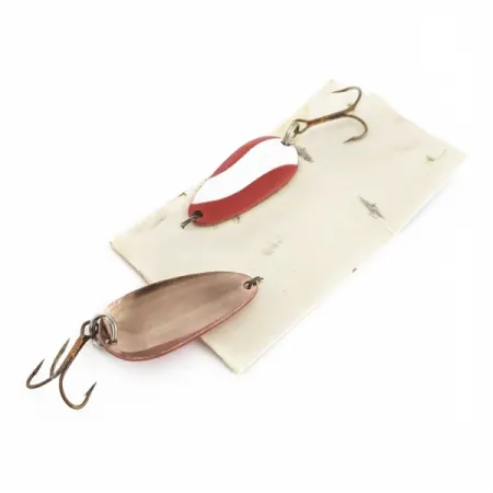Glen Evans Spoon Wahadłówka, czerwony/biały/miedź, 6g, zestaw, #24601
