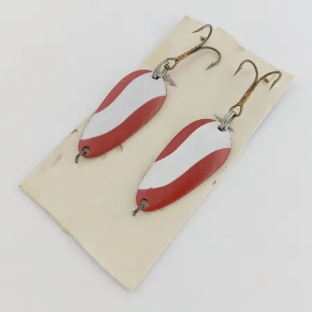 Glen Evans Spoon Wahadłówka, czerwony/biały/miedź, 6g, zestaw, #24601