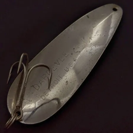 Dardevle Detroit Wahadłówka, Nikiel, 28 g, Vintage 1950-80, #24605