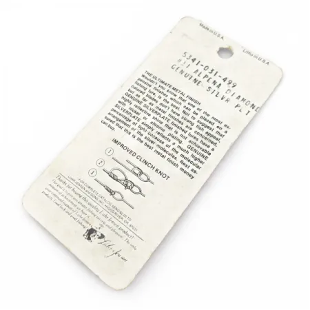 Luhr Jensen Alpena Diamond Wahadłówka, srebrzona, 4 g, #24610