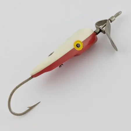 AL. Foss Oriental Wiggler No 4, czerwony/biały, 14 g, błystka, #24641