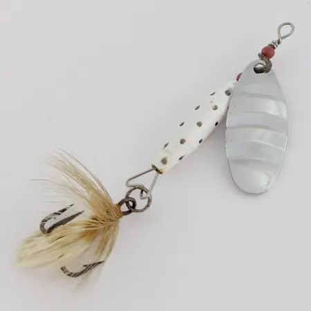 Abu Garcia Spinnaren Reflex Obrotówka, Biały, 7 g, Pióra, #24644