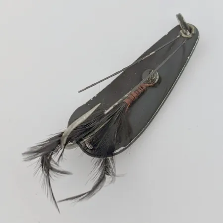 Wahadłówka Weezel Rex Spoon, czarna, 12g, chwost antyzaczep, #24674