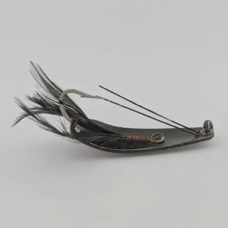 Wahadłówka Weezel Rex Spoon, czarna, 12g, chwost antyzaczep, #24674