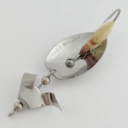 Błystka Brown's Bass Buzzer, Nikiel, 17g, Bucktail, #24682