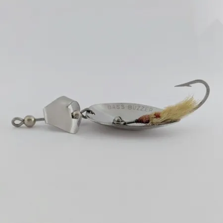 Błystka Brown's Bass Buzzer, Nikiel, 17g, Bucktail, #24682