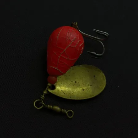 Błystka Luhr Jensen Cherry Bobber, mosiądz/czerwony, 2.2g, #24742