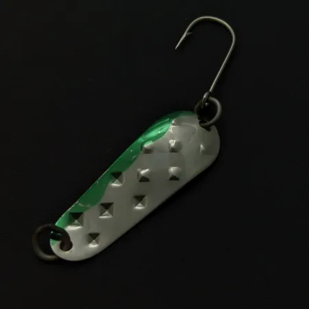 Luhr Jensen Alpena Diamond Wahadłówka, Nikiel/Zieleń, 4g, #24770