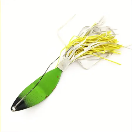Błystka antyzaczepowa Barney Spoons, zielony, 14 g, chwost, #24783