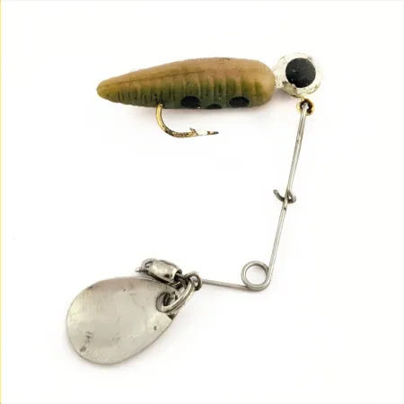 Johnson Beetle Spin Błystka, Nikiel/Żółty, 2.5g, #24785