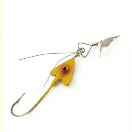 Arbogast Hawaiian Wiggler Przynęta, Żółty, 7 g, Antyzaczep, #24793