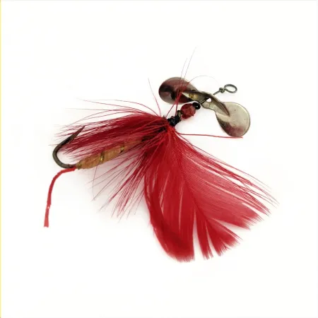 Pflueger Pilot Fly Spinner Błystka, Nikiel/Czerwony, 1.2g, #24804