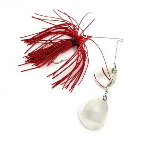 Finny Super Pro Spinnerbait, Nikiel/czerwony, 17g, Colorado, #24949