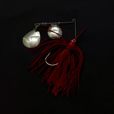 Finny Super Pro Spinnerbait, Nikiel/czerwony, 17g, Colorado, #24949