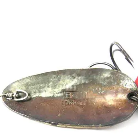 EGB Swiss made, mosiądz/brązowy, 9,5 g błystka wahadłowa #0003