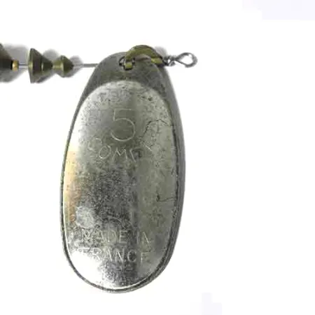 Mepps 5 Comet Mino, szary/stalowy, 23 g błystka obrotowa #0018