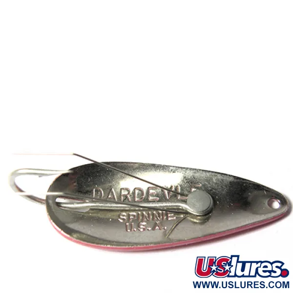 Eppinger Dardevle Spinnie (antyzaczepowa), czerwony/biały, 9 g błystka wahadłowa #0035