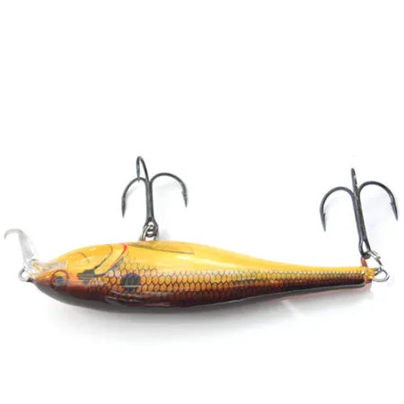 Rapala Shallow Shad Rap, brązowy/żółty JP, 11 g wobler #0082