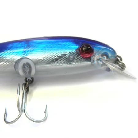 Rebel Windcheater Minnow, niebieski/czerwony/srebrny, 21 g wobler #0094