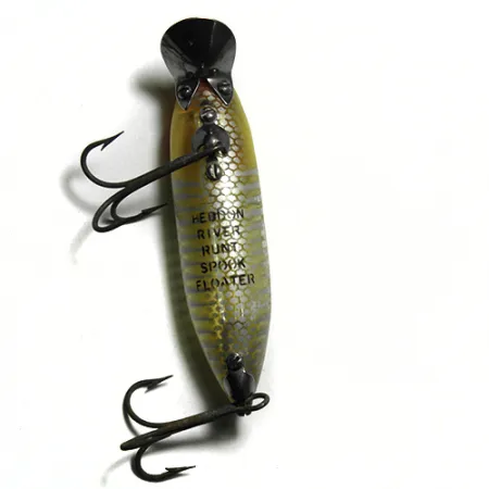 Heddon River Runt Spook, pływający, żółty/paski, 12 g wobler #0128