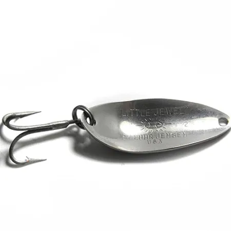 Luhr Jensen Little Jewel, czarny/brązowy/różowy/niebieski/biały, 14 g błystka wahadłowa #0159