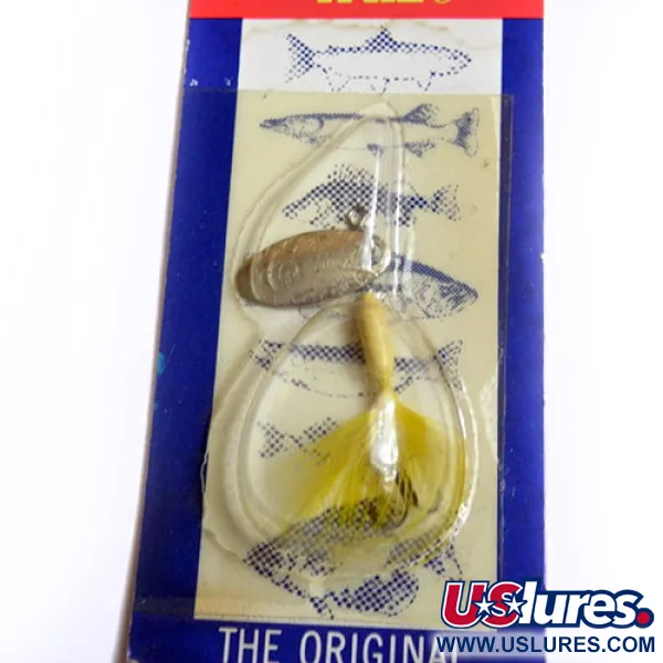 Yakima Bait Worden’s Original Rooster Tail, żółty, 1,18 g błystka obrotowa #0182