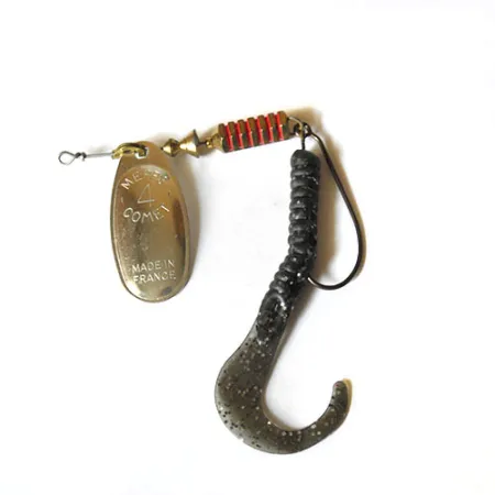 Mepps Comet 4 z gumową rybką