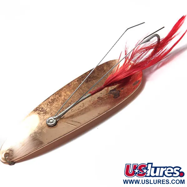 Eppinger Dardevle Feathered (antyzaczepowa), miedź, 28 g błystka wahadłowa #0241