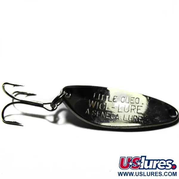 Seneca Little Cleo, nikiel/niebieski, 7 g błystka wahadłowa #0251