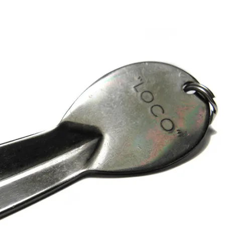 Loco Luhr Jensen, czarny/hologram, 23 g błystka wahadłowa #0281