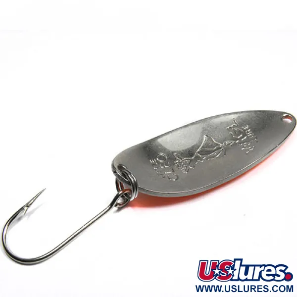 Seneca Little Cleo (Hula Girl), biały/pomarańczowy, 14 g błystka wahadłowa #0345