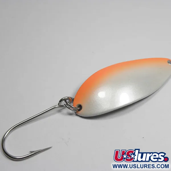 Seneca Little Cleo (Hula Girl), biały/pomarańczowy, 14 g błystka wahadłowa #0345