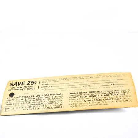 Mepps Aglia 1, mosiądz, 3,5 g błystka obrotowa #0362