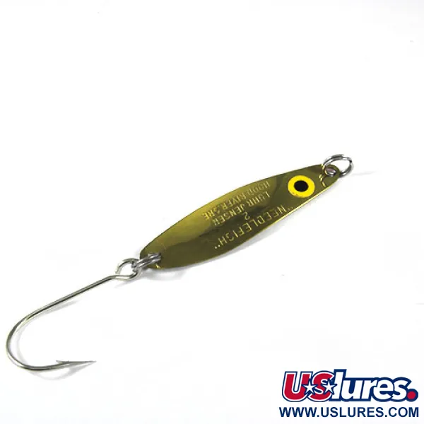 Luhr Jensen Needlefish 2, Złoty/pomarańczowy/żółty, 3 g błystka wahadłowa #0383