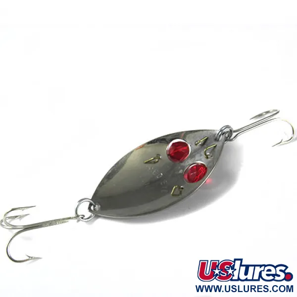 Hofschneider Red Eye Junior, nikiel/czerwone oczy, 13 g błystka wahadłowa #0384