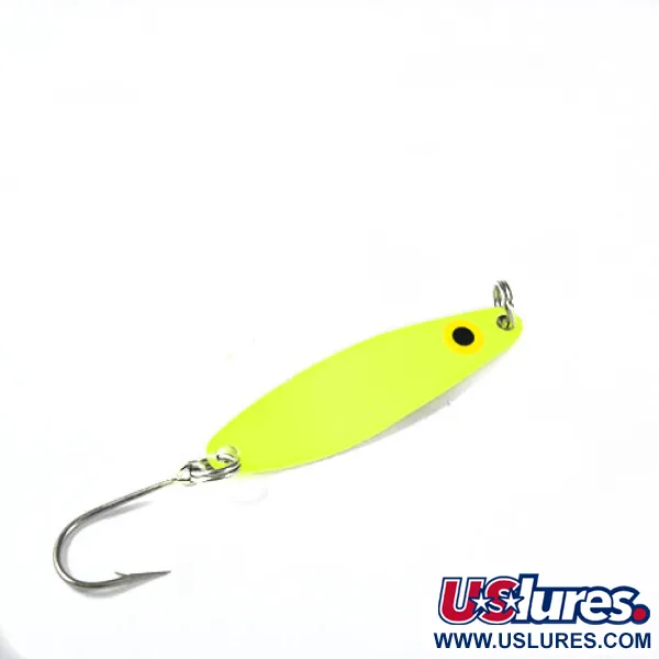 Luhr Jensen Needlefish 2, żółty/czerwony, 3 g błystka wahadłowa #0385