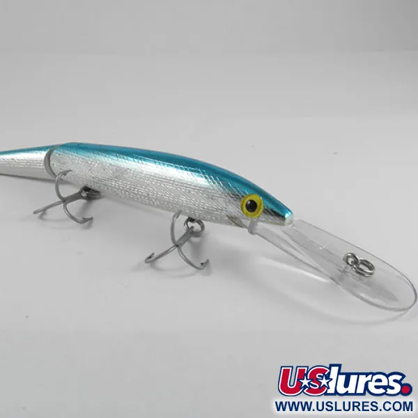 Rebel spoonbill Minnow Jointed, srebrny/niebieski, 21 g wobler #0397