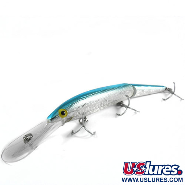  Rebel spoonbill Minnow Jointed, srebrny/niebieski, 21 g wobler #0397