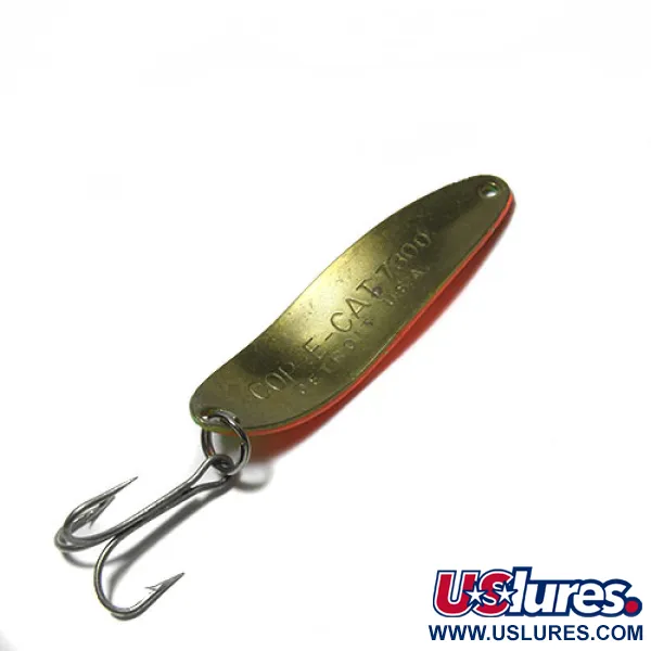 Eppinger Dardevle Cop-E-Cat 7300, Ognisty Tygrys (Fire Tiger)/mosiądz, 10 g błystka wahadłowa #0415