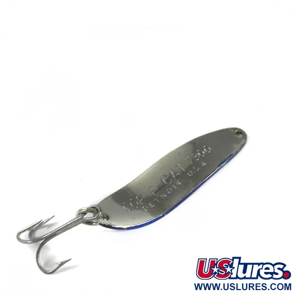 Eppinger Dardevle Cop-E-Cat 7300, nikiel/niebieski, 10 g błystka wahadłowa #0428