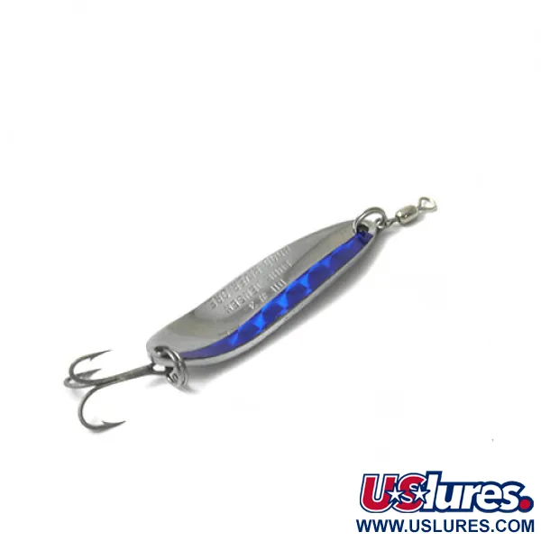 Luhr Jensen Krocodile DIE #3, młotkowany nikiel, 14 g błystka wahadłowa #0432