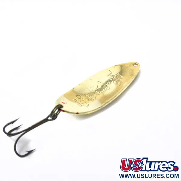 Seneca Little Cleo (Hula Girl), czerwony/złoty, 14 g błystka wahadłowa #0464