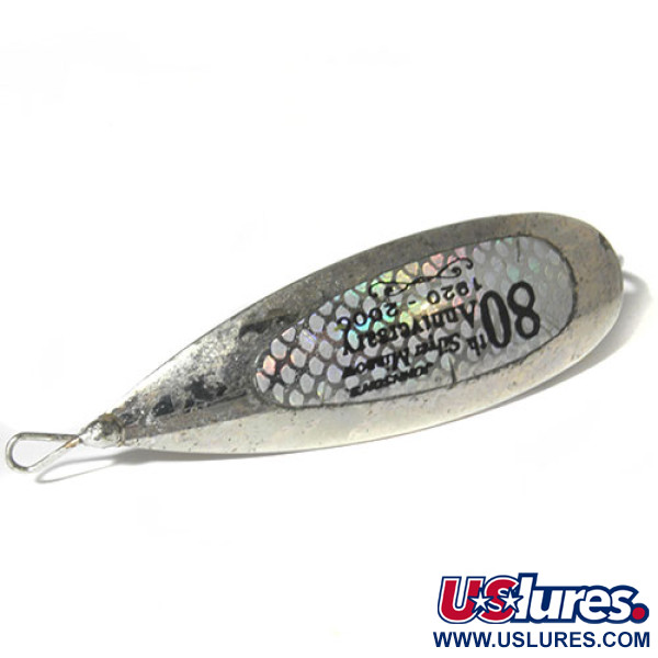  Rocznicowa antyzaczepowa Johnson Silver Minnow, srebro, 21 g błystka wahadłowa #0489