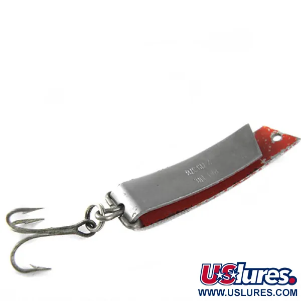 South Bend Super-Duper 506, nikiel/czerwony, 7 g błystka wahadłowa #0491