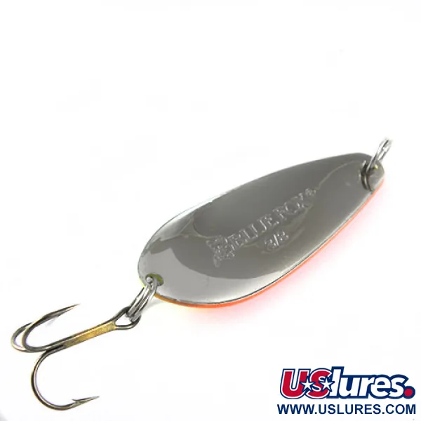 Blue Fox Strobe Tear Drop Spoon, Fire Tiger (Ognisty Tygrys), 11 g błystka wahadłowa #0500